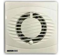 Intervent Bathroom Extractor Fan with Timer 100mm 4 in WC Toilet - White BVF100T