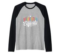 Intervention Specialist Team Intervention Teacher Raglan Baseball Tee