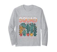 Intervention Squad We Stick Together Cactus RTI Teachers Long Sleeve T-Shirt
