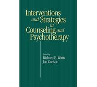 Intervention & Strategies in Counseling and Psychotherapy