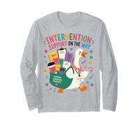 Intervention Support On The Way Interventionist Goose Long Sleeve T-Shirt