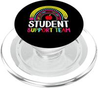 Intervention Teacher Educator Student Support Team Rainbow PopSockets PopGrip for MagSafe