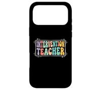Intervention Teacher Funny Educator Squad Team Case for iPhone 17 Pro Max