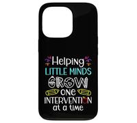 Intervention Teacher Helping Little Minds Grow Education Case for iPhone 13 Pro