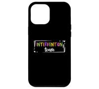 Intervention Team Intervention Teacher Colorful Education Case for iPhone 12 Pro Max
