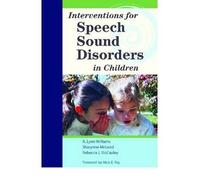 (INTERVENTIONS FOR SPEECH SOUND DISORDERS IN CHILDREN [WITH DVD]) BY WILLIAMS, A. LYNN(AUTHOR)Paperback Apr-2010
