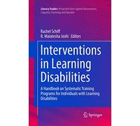 Interventions in Learning Disabilities: A Handbook on Systematic Training Programs for Individuals with Learning Disabilities: 13 (Literacy Studies, 13)