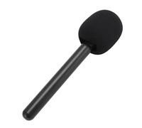 Interview GO Handheld Adapter for Mic 1/2 for Rode Wireless GO II for Hollyland Lark 150, Interview Lavalier Microphone Adapter, Windshield Foams Cordless Mic Holder