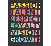 INTERVIEW NOTEBOOK: Professional Candidate Tracker & Interview Notes Keeper. Company Values. Gorgeous HR Gift For Recruiters And HR Managers.