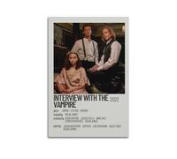 Interview with The Vampire Movie Canvas Poster Room Decor Poster for Bedroom Living Room Walls 12x18inch(30x45cm) Unframe-Style