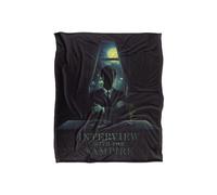 Interview With The Vampire Silhouette Silky Touch Super Soft Throw Blanket 152 X 127 cm Warner Bros. White One Size