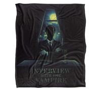 Interview With The Vampire Silky Silhouette Supersoft Blanket Multicoloured (152Cm X 127Cm)