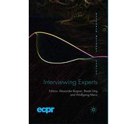 Interviewing Experts (ECPR Research Methods)