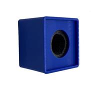 Interviewing Microphone Stand Base Square ABS Anti Shock Design Grooved Alignment Multiple Color Option Microphone Flag