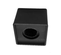 Interviewing Microphone Stand Base Square ABS Anti Shock Design Precise Grooved Alignment Multiple Color Option Portable Square Block