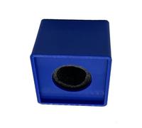 Interviewing Microphone Stand Base Square ABS Anti Shock Design Precise Grooved Alignment Multiple Color Option Portable Square Block