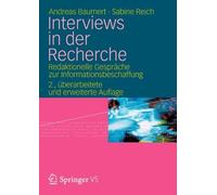 Interviews in der Recherche : Redaktionelle Ges. Baumert<|