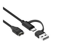 Interwoven Charging Cord For Portable Electronics Double Outlet USB C Efficient Charging Lightweight Simple To Transport Double Interfaces Watch Power Cable