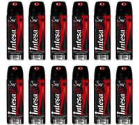 intesa unisex SEXTREME Deodorant Spray 125 ml Set of 12. Body Care