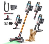 INTETURE Cordless Vacuum Cleaner, 600W 50KPA Stick Vacuum with Touch Screen, Up to 65 Mins Runtime, Self-Standing, Auto Mode, Fragrance Release, Lightweight Vacuums for Hardwood Floor Carpet Pet Hair