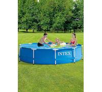 Intex 10ft x 30 Inch Metal Frame Pool Set Sand