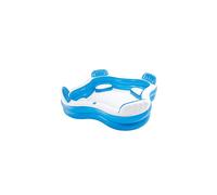 Intex 12-56475NP Swim Center Family Lounge Inflatable Pool, 90" X 90" X 26", for Ages 3+