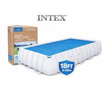 Intex 18ft x9ft Solar Pool Cover Rectangular 5.49m x 2.74m Cover Only Protection