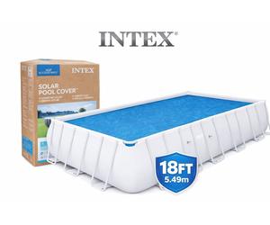 Intex 18ft x9ft Solar Pool Cover Rectangular 5.49m x 2.74m Cover Only Protection