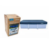 Intex 2.6m x 1.6m Rectangular Family Swimming Pool Debris Cover Sheet #28036