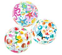 Intex 20" Inflatable Beach Ball - Assorted Ocean & Summer Designs