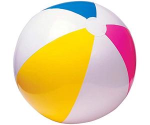 INTEX 24"""" Inflatable Paradise Panel Colorful Beach Ball - (Set of 2) | 59032EP