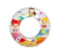 Intex 24"""" Inflatable Transparent Ring Swim Tube #59242 - Color May Very - 2 Pack