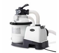 Intex 26644 Krystal Clear 1500 GPH Above Ground Swimming Pool Sand Filter Pump