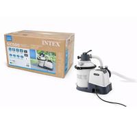 Intex 26644 Sand Filter Pump 1500 GPH Pool Filter Above Ground Krystal Clear