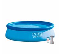 Intex 28132 - Easy SET Above Ground Inflatable Round Pool with Pump