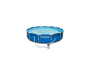 Intex 28212UK Metal Frame Pool Set, Blue, 12 ft x 30-Inch