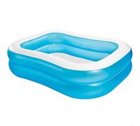 Intex - 3-Person Oblong Rectangular Pool, 203x152x48cm, 264 Gallons, Black (57180)