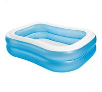 Intex - 3-Person Oblong Rectangular Pool, 203x152x48cm, 264 Gallons, Black (57180)