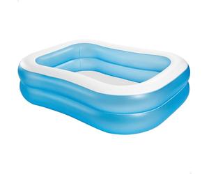 Intex - 3-Person Oblong Rectangular Pool, 203x152x48cm, 264 Gallons, Black (57180)