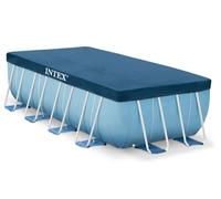 INTEX 4m x 2m Rectangular Prism Steel Frame Swimming Pool DEBRIS COVER Top Rope
