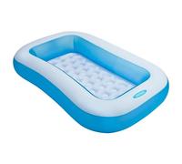 New Intex Rectangular Baby Pool Swimming Paddling With Soft Inflatable Base