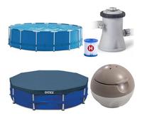 Intex 5 In 1 Metal Frame Swimming Pool Metal Frame Pool. 305 X 76Cm With Accessories