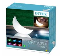 Intex Giant Moon Floating LED Light 6 Colours, 135x43x89 cm, Perfect for Garden