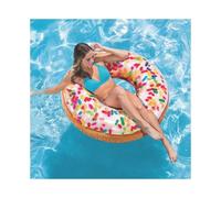Intex 56263 Sprinkling Donut Inflatable Mattress for the Pool and Beach