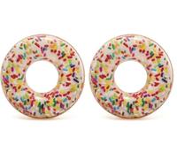 Intex 56263NP Sprinkle Donut Tube Toy, Nylon/A, 39'(99cm x 25cm) (Pack of 2)
