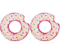 Intex 56265NP 59265 Inflatable Wheel Donut Pink 107 x 99 cm Pequeño (Pack of 2)
