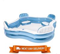 Intex 56475NP - Inflatable Swim Center Family Lounge, 90 x 90 x 26 inches