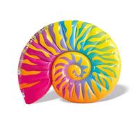 Intex 58791EU - Inflatable Sea Shell Mattress, Vinyl, Multicoloured, 157 x 127 x 25 cm