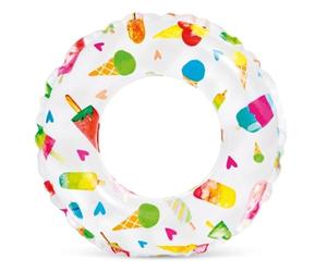 Intex 59230NP 51 cm Lively Print Swimming Tube Water Toy for 6 years to 18 years(Assorted Design)