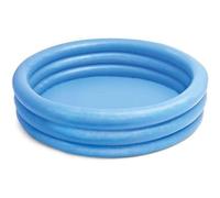 Intex 59416NP Crystal Blue Three Ring Inflatable Paddling Pool 1.14m x 25cm